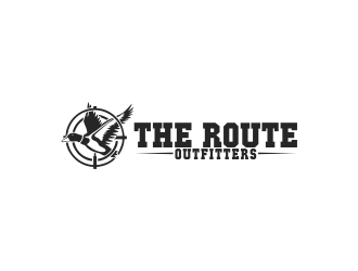 The Route Outfitters  logo design by giphone