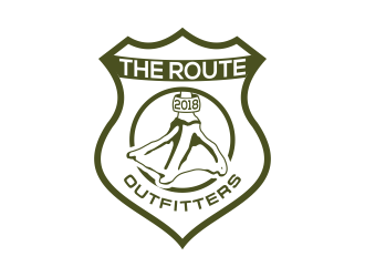 The Route Outfitters  logo design by kopipanas