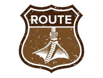 The Route Outfitters  logo design by jaize