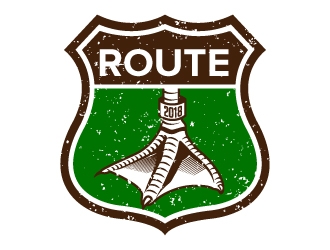 The Route Outfitters  logo design by jaize