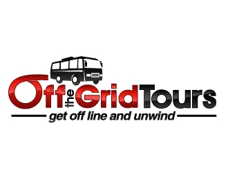 Off the Grid Tours logo design by PMG
