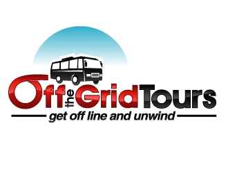 Off the Grid Tours logo design by PMG