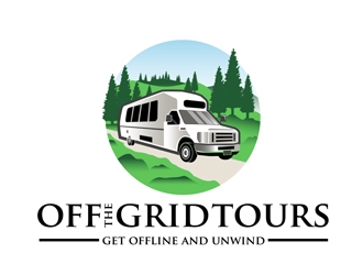 Off the Grid Tours logo design by CreativeMania