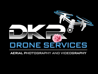 DKR Drone Services logo design by pollo