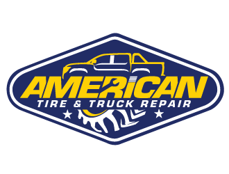 American Tire & Truck Repair logo design by THOR_