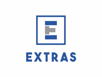 Extras logo design by up2date