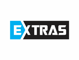 Extras logo design by up2date