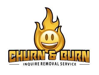 Logo Name: Churn & Burn      Tageline: Inquiry Removal ServiceI  logo design by samuraiXcreations