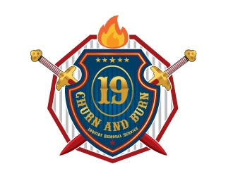 Logo Name: Churn & Burn      Tageline: Inquiry Removal ServiceI  logo design by Suvendu