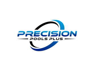 Precision Pools Plus  logo design by semar