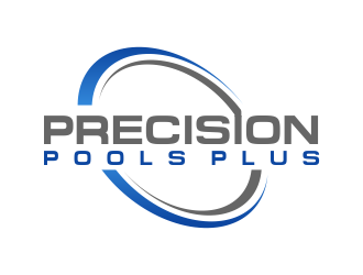 Precision Pools Plus  logo design by kopipanas