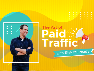 The Art of Paid Traffic with Rick Mulready logo design by AnuragYadav