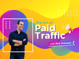 The Art of Paid Traffic with Rick Mulready logo design by AnuragYadav