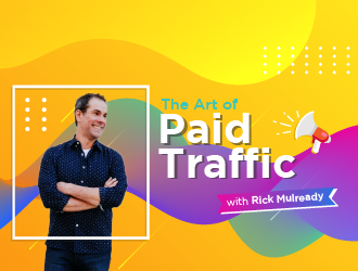 The Art of Paid Traffic with Rick Mulready logo design by AnuragYadav