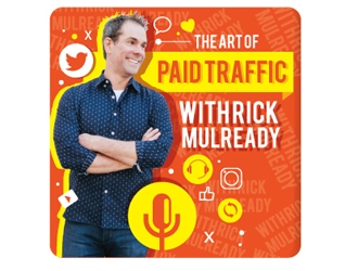 The Art of Paid Traffic with Rick Mulready logo design by gogo