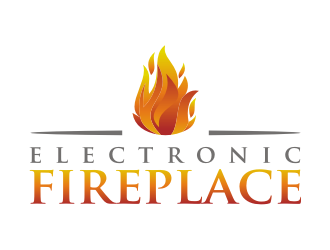 Electronic Fireplace logo design by rief