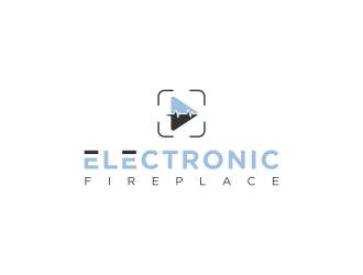 Electronic Fireplace logo design by Kanya