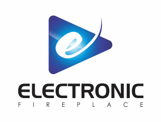 Electronic Fireplace logo design by up2date