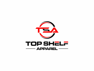 Top Shelf Apparel logo design by afra_art