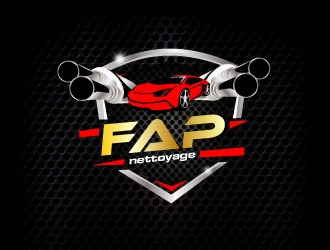 FAP Nettoyage 2 logo design by bayudesain88