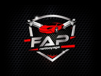 FAP Nettoyage 2 logo design by bayudesain88
