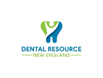 Dental Resource New England logo design by Anizonestudio