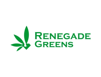 Renegade Greens logo design by mckris