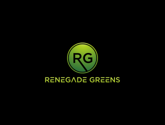 Renegade Greens logo design by L E V A R