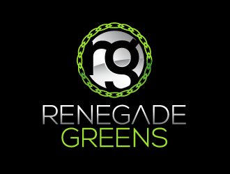 Renegade Greens logo design by scriotx