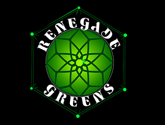 Renegade Greens logo design by 3Dlogos