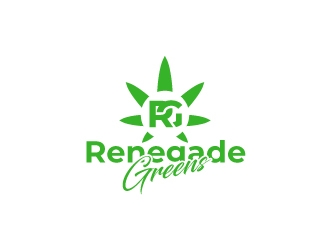 Renegade Greens logo design by Rock