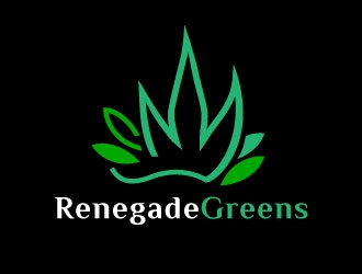 Renegade Greens logo design by Suvendu