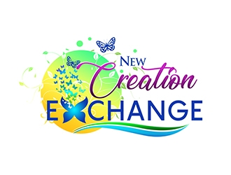 New Creation Exchange logo design by 3Dlogos