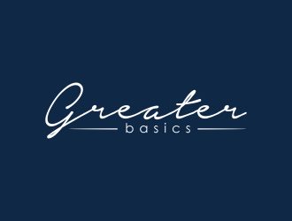 Greater Basics logo design by ammad