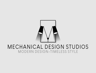 Mechanical Design Studios logo design by andriandesain