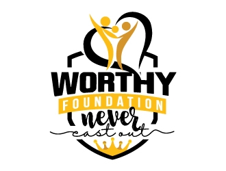 Worthy Foundation: Never Cast Out logo design by dasigns
