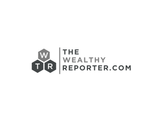 TheWealthyReporter.com logo design by bricton