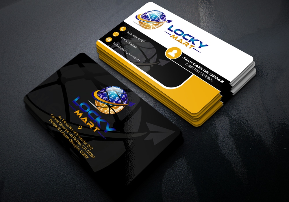 LOCKY MART (SA DE CV) logo design by Gelotine