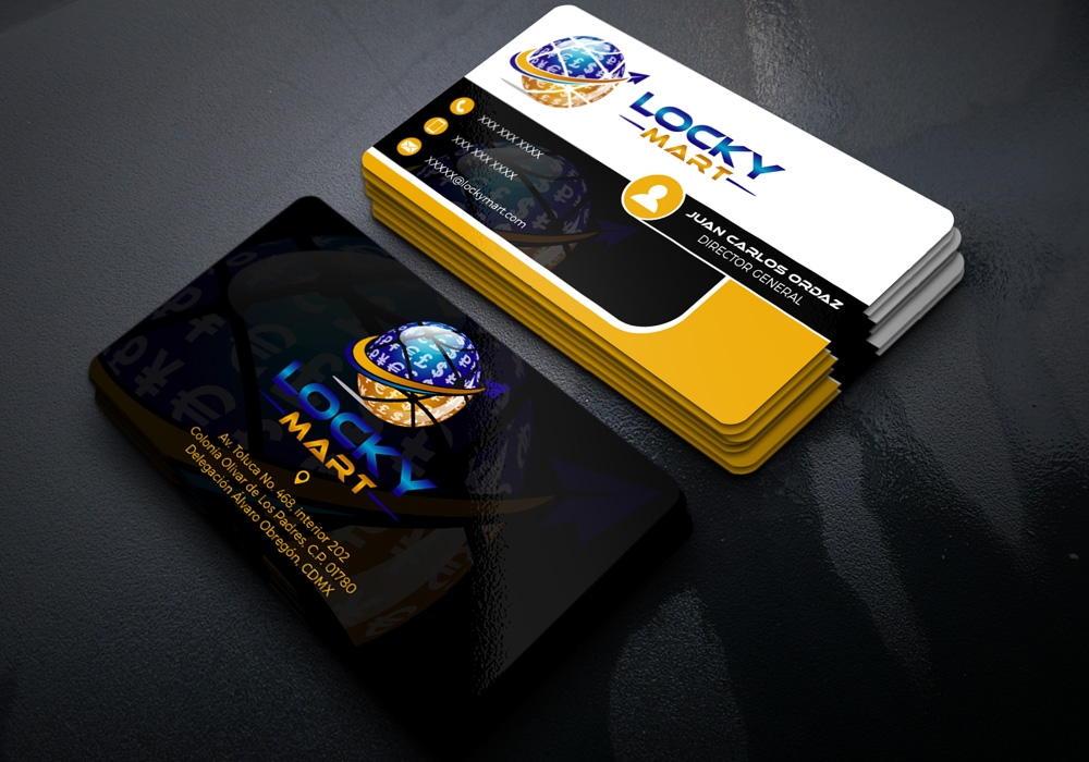 LOCKY MART (SA DE CV) logo design by Gelotine