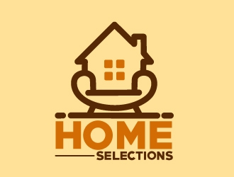 Home Selections logo design by AdnanDesigner