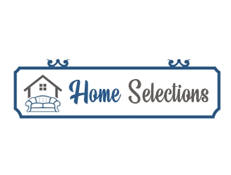 Home Selections logo design by samueljho