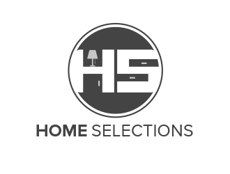 Home Selections logo design by BeDesign