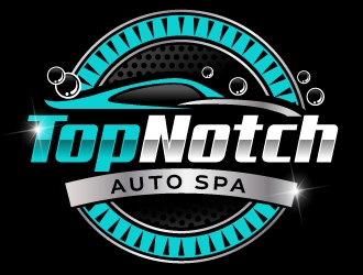 TopNotch Auto Spa logo design by jaize