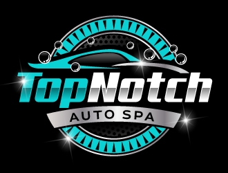 TopNotch Auto Spa logo design by jaize