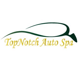 TopNotch Auto Spa logo design by bulatITA