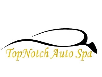 TopNotch Auto Spa logo design by bulatITA