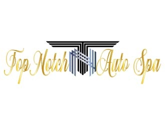 TopNotch Auto Spa logo design by bulatITA