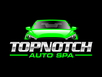 TopNotch Auto Spa logo design by kunejo