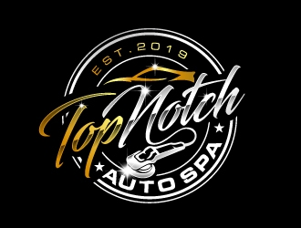 TopNotch Auto Spa logo design by nexgen