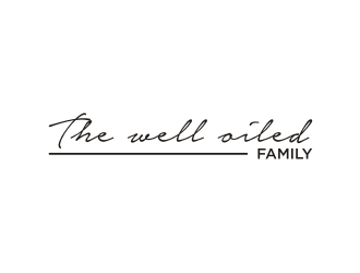 The well oiled family  logo design by rief